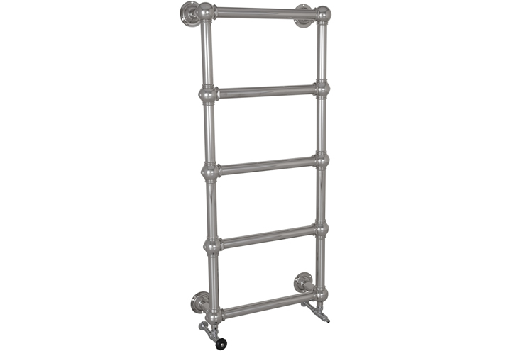 Colossus Chrome Wall Mounted Towel Rail - 1300mm x 600mm