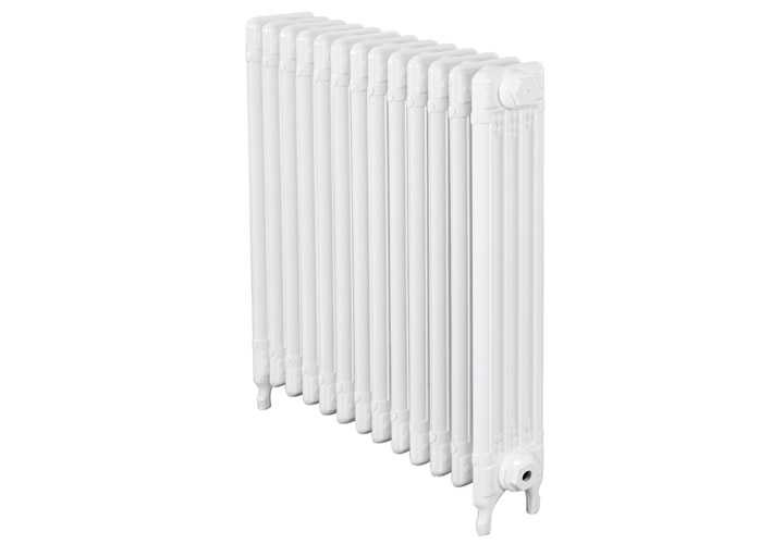 Deco 1 Column 585mm, 13 Sections in Parchment White - H585mm x W710mm