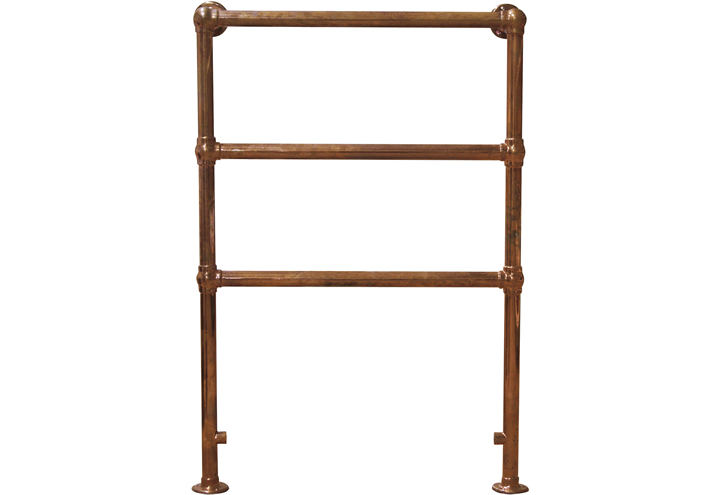 Beckingham Copper Towel Rail - 965mm x 670mm