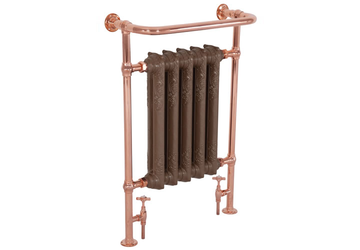 Wilsford Copper Towel Rail - 965mm x 675mm