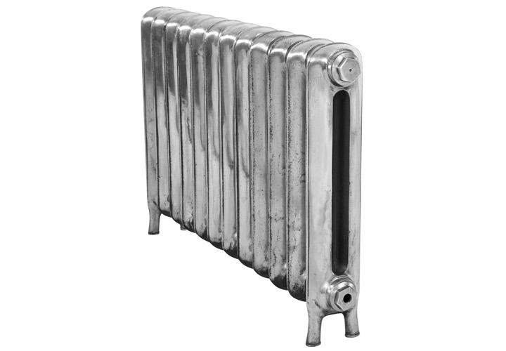 Princess 2 Column Hand Burnished Cast Iron Radiator - H610mm x W934mm