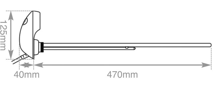 Electric Heating Element 1500 Watts Measurements