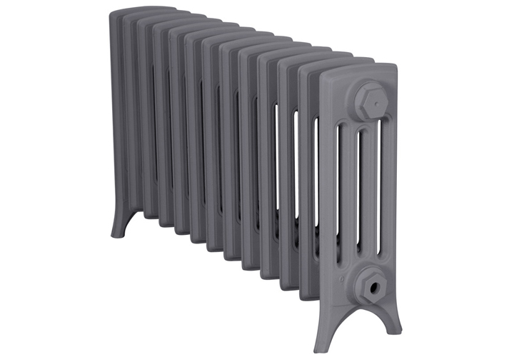 Rathmell 4 Column Cast Iron Radiator In Primer - H460mm x W853mm