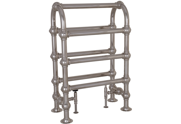 Colossus Horse Nickel Towel Rail - 935mm x 625mm