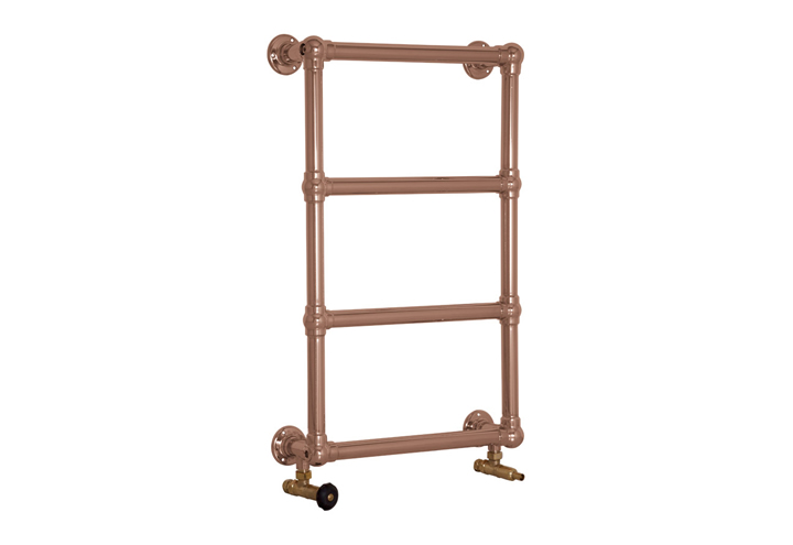 Bassingham Copper Towel Rail - 770mm x 500mm