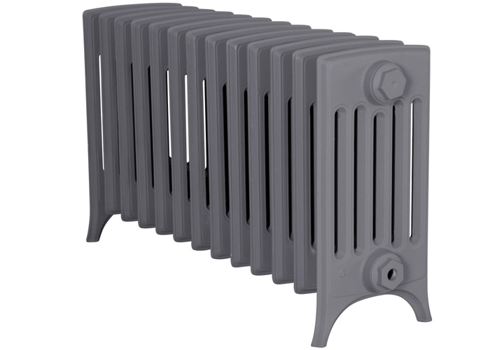 Rathmell 6 Column Cast Iron Radiator In Primer - H460mm x W853mm