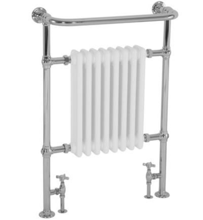 Fitting towel radiator to existing online pipes