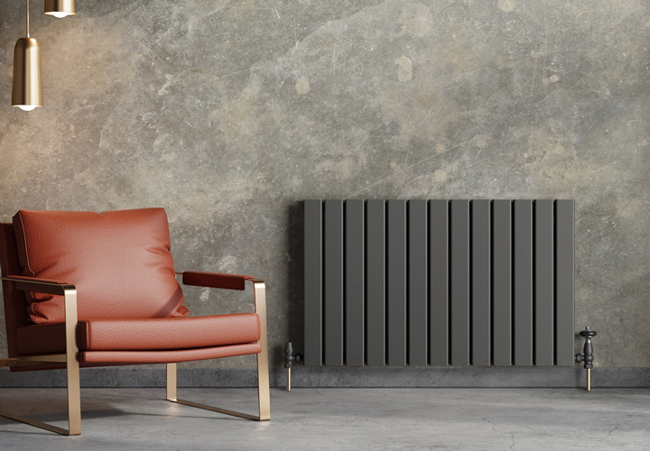 Anthracite Designer Radiator 600mm x 984mm