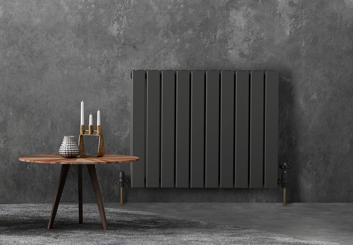 Anthracite Designer Radiator 600mm x 756mm