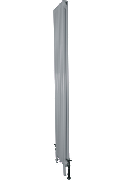 Enderby Steel Radiator 2 Column 8 Section 1910Mm Grey Primer