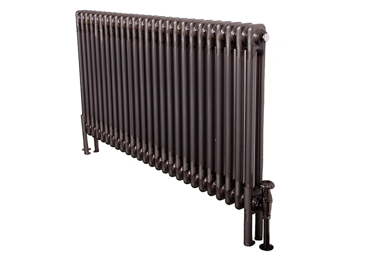 York 2 Column Steel Radiator (Bare Metal) 600mm x 1164mm