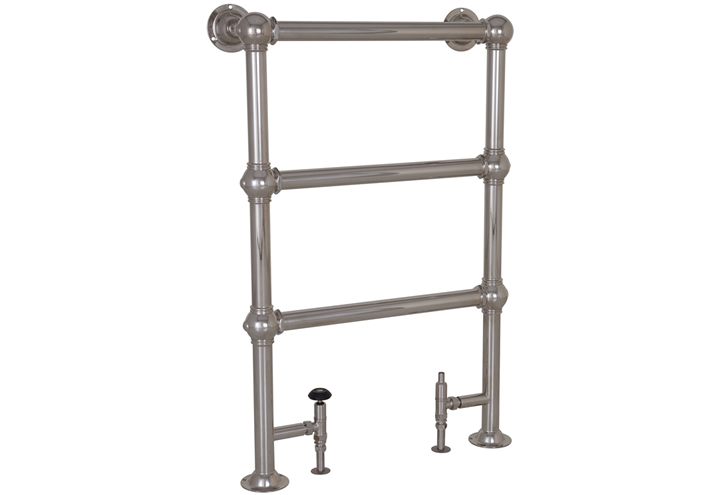 Colossus Nickel Towel Rail - 1000mm x 650mm