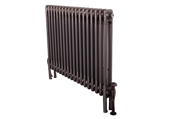 York 2 Column Steel Radiator (Bare Metal) 600mm x 812mm