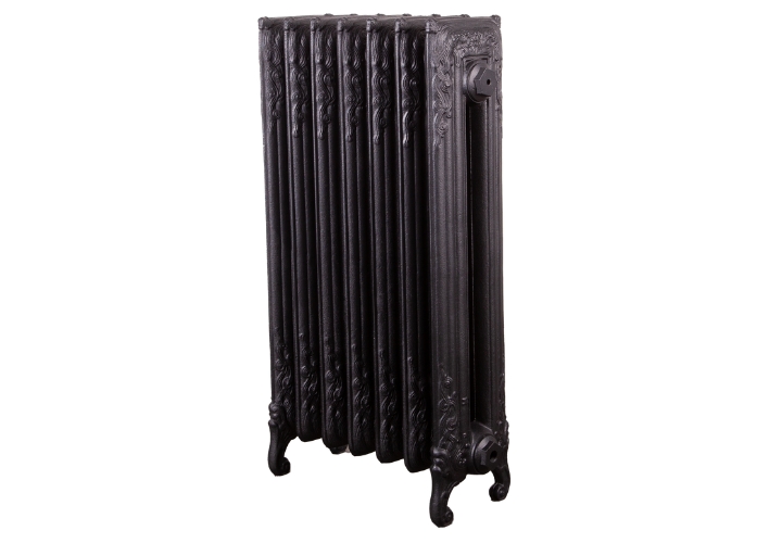 Scroll 2 Column, 7 Sections in Satin Black H845mm x W496mm