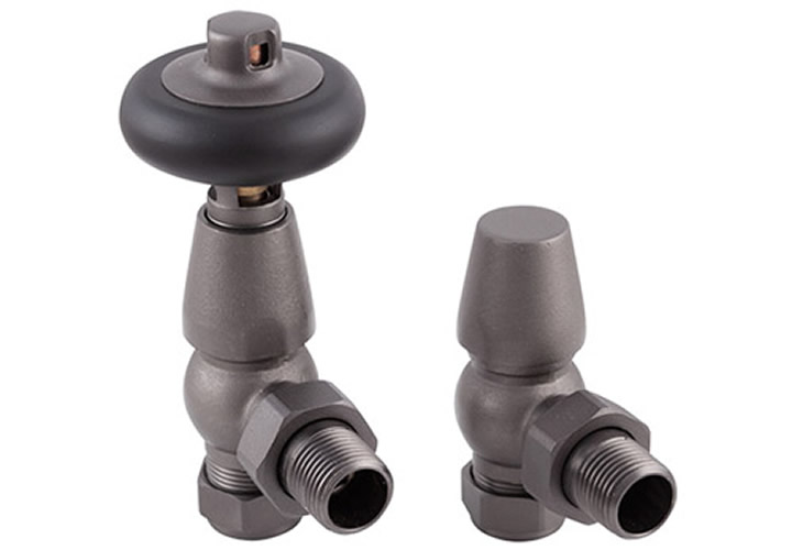 Kingsgrove 15mm Inlet Thermostatic Valve (Pewter)