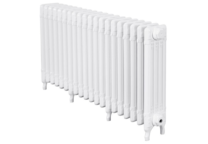 Deco 1 Column 585mm, 20 Sections in Parchment White - H585mm x W1074mm