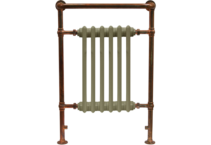 Broughton Copper Towel Rail - 965mm x 675mm