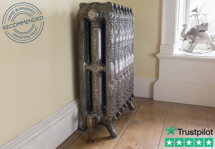 Rococo 3 Column Cast Iron Radiator