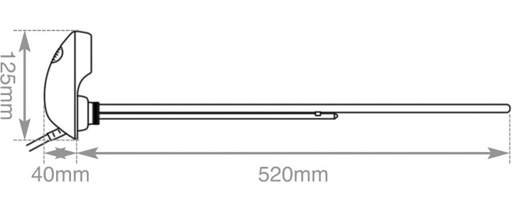 Electric Heating Element 1500 Watts Measurements