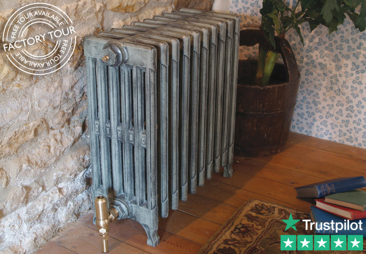 Victorian 6 Column Cast Iron Radiator